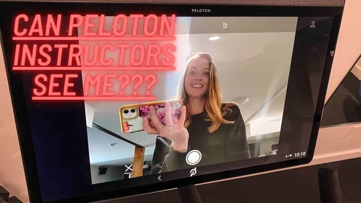Can The Peloton Instructors See Me? How Secure is the Peloton Camera