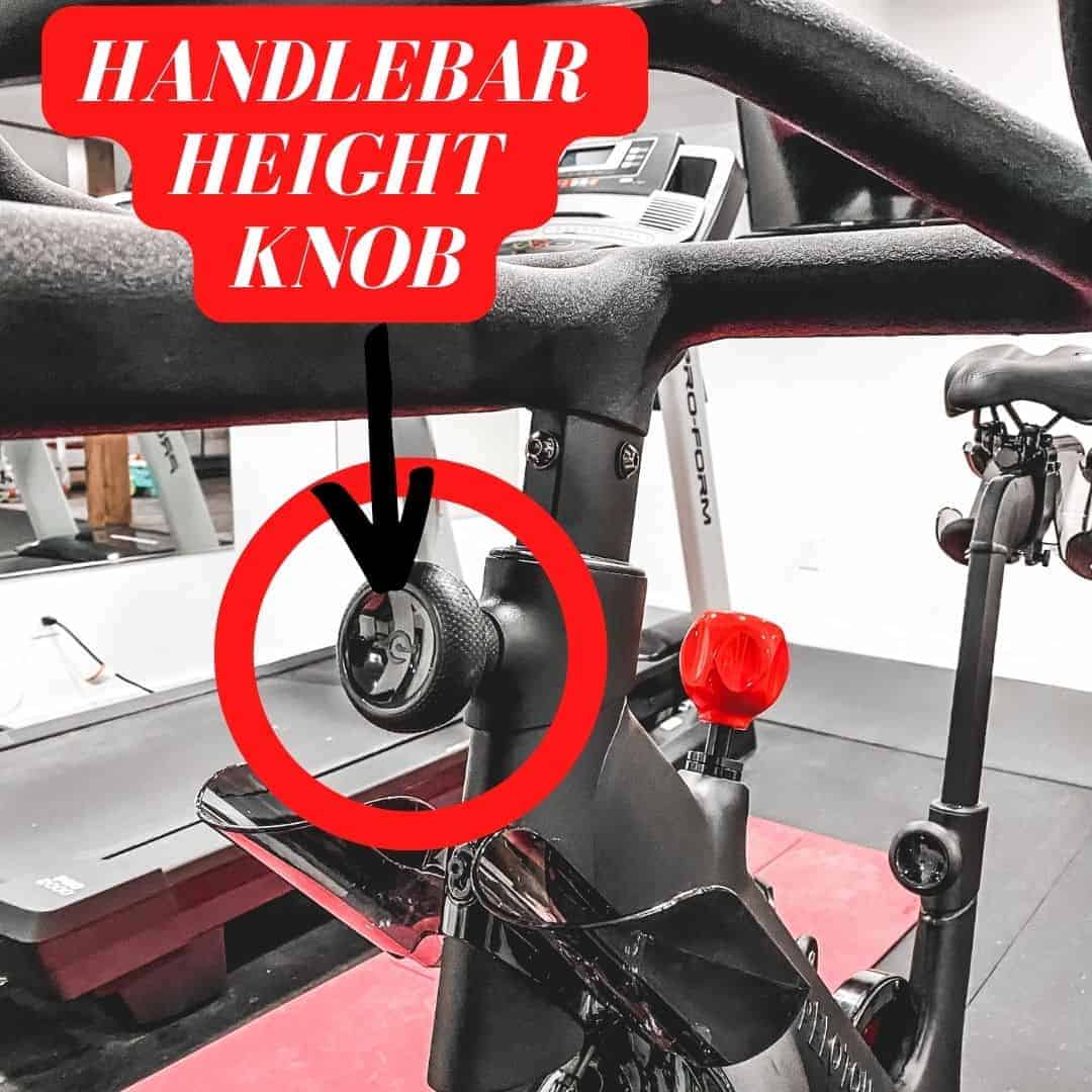 peloton seat and handlebar height