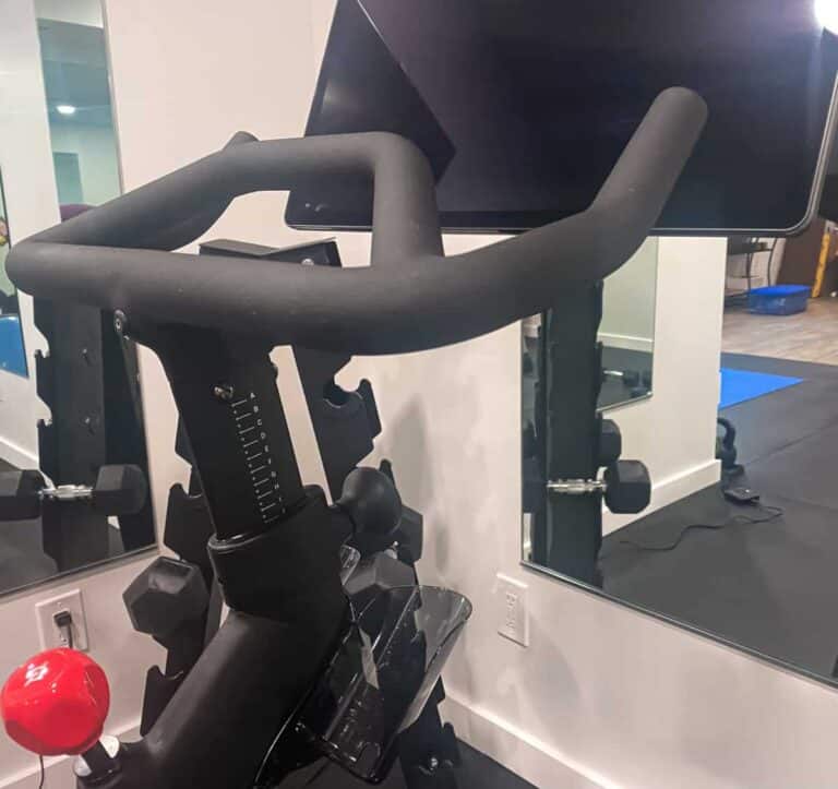 peloton handlebar height