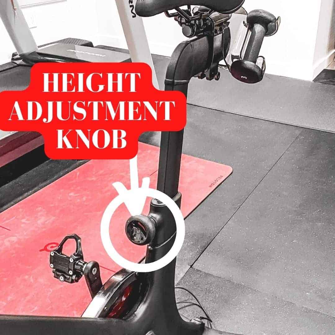 peloton bike handlebar height
